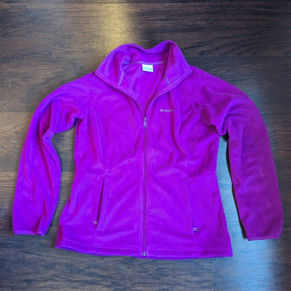 Columbia Jackets & Blazers - Columbia Cozy Cove Fleece Jacket / Women's L / Pink (Bright Plum)